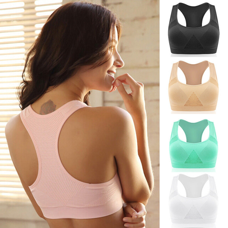 Hollow Sweat-absorbent Quick-drying Yoga Running Sport Bras