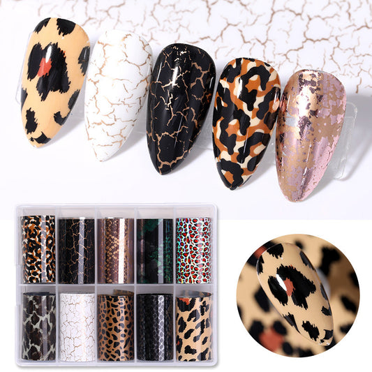 Ins Classic Manicure Nail Sticker Snake Star Set Sticker