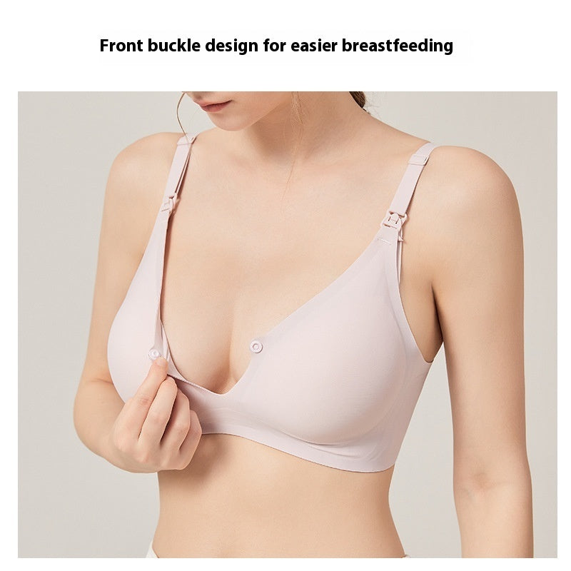 Maternity Underwear Nursing Push Up Bras Postpartum Feeding Front Buckle