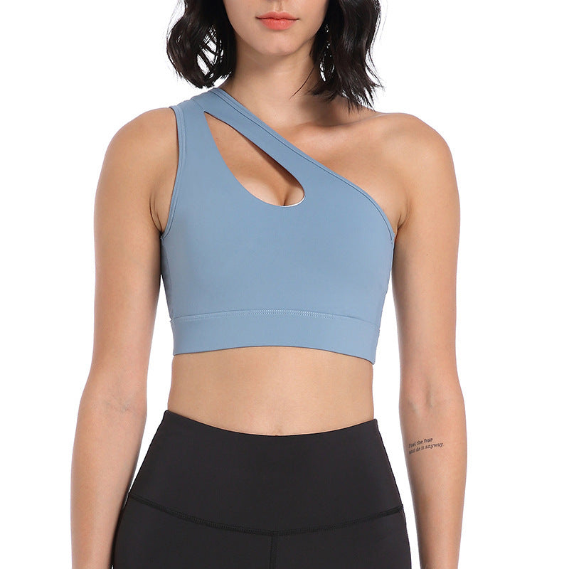 Oblique Belt Beauty Back Sports Vest Without Steel Ring