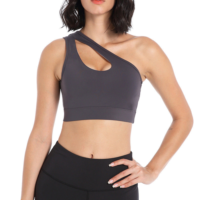 Oblique Belt Beauty Back Sports Vest Without Steel Ring