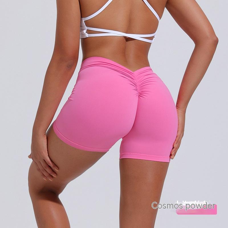 Women's Nylon Tight Shorts Training Sports Running